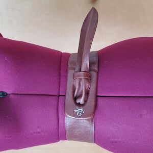 Armani Exchange chocolate women belt size S